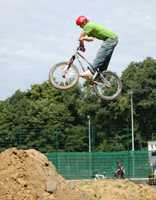 Fahrer : Thomas Sgroi auf BMX - Klick zum vergrößern!