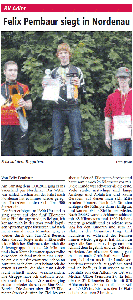 Felix siegt in Nordenau - Klick zum vergrößern