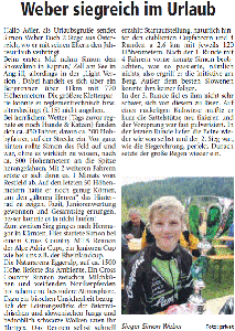 Simon Webers Doppelsieg in AUT - Klick zum vergrößern