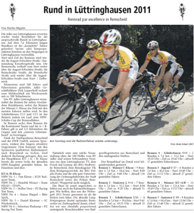 LA zum Vorbericht Rund in Lüttringhausen 2011 - Klick zum vergrößern