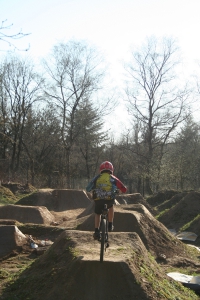 BMX-Strecke Holz