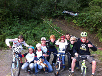 Gruppenbild Hagener MTB Tage 2011  - Klick zum vergrößern