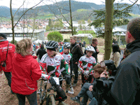 Simon Weber beim Budesliga Rennen XCO in Hausach - Klick zum vergrößern