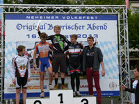 Simon gewinnt U17 beim Neheim MTB Marathon 2013