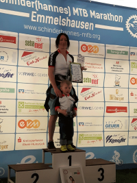 Schinderhannes 2016 - Jasmin auf dem Podium