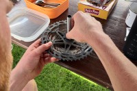 Versuch den Freilauf zu reparieren