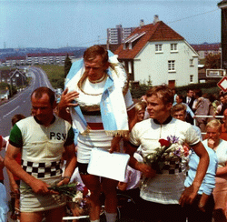 Siegerehrung Herren LVM 1970 in Lüttringhausen