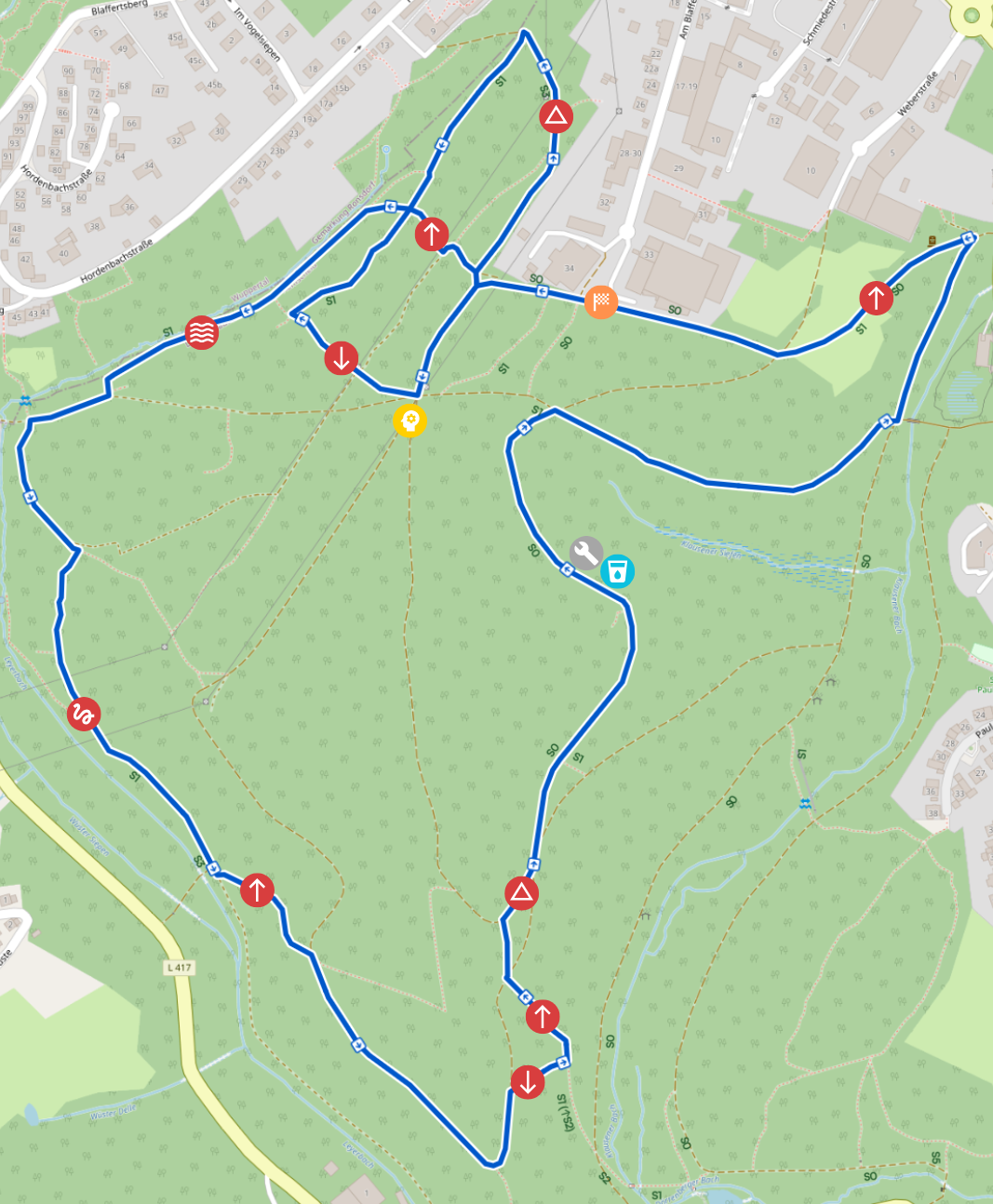 Strecke Adler MTB Cup